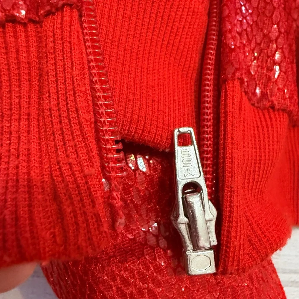 My Dream party‎ red dragon costume zip up sweatshirt 130 6/7